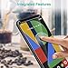 LK [3 Pack] Screen Protector for Google Pixel 4 Tempered Glass (Easy Frame Installation) 9H Hardness, Anti-Scratch, Case Friendly