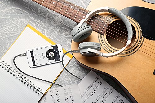 3.5mm Male to Male Aux Audio Stereo Cable [2Pack], [Ultra-Slim] iXCC 4Feet Auxiliary Cord for Car and All 3.5mm-Enabled Devices, Apple, Samsung, Android, Windows and MP3 Player - Thumbnail 2