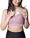 Kindred Bravely Simply Sublime Full Coverage Nursing Bra for Breastfeeding and Maternity (Lilac, Large)
