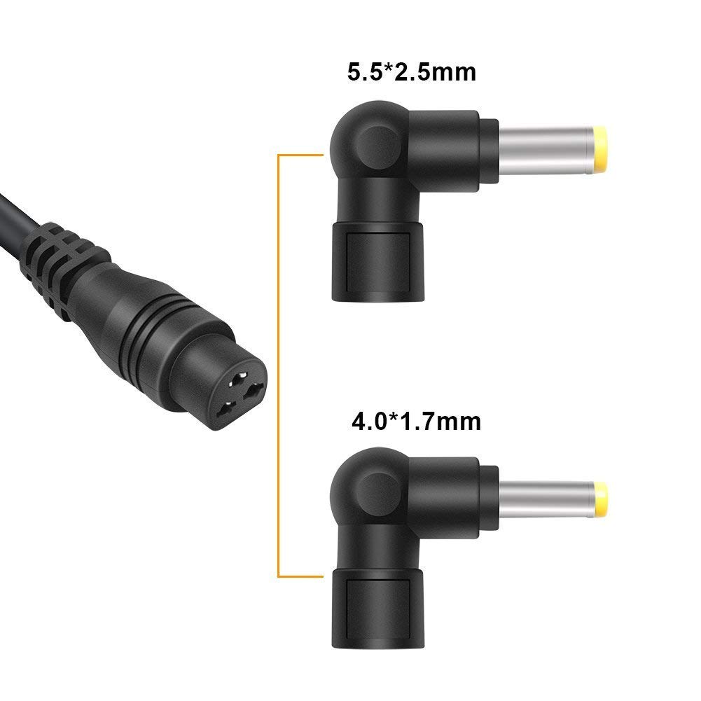 Outtag 19V Slim Laptop Power Adapter Charger 75W 65W 45W 40W 30W for Toshiba Chromebook CB30-A, CB35-A,CB30-B,CB35-B,CB35-C;Mini NB505,NB520,NB200,Chromebook2 Satellite Click 2Pro L35W,P30W,P35W,W35DT