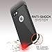 iPhone 7 Waterproof Case, Punkcase [StudStar Series] [Slim Fit] [IP68 Certified] [Shockproof] [Dirtproof] [Snowproof] Armor Cover for Apple iPhone 8 & 7 [Black]