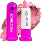 Haute Minute Makeup Mini 4Ever Haute Lipstick – Pink Lipstick Long Lasting, Bold Satin Finish, Vegan, Cruelty-Free - Clean & Natural, Travel-Friendly Lip Color (BRB)