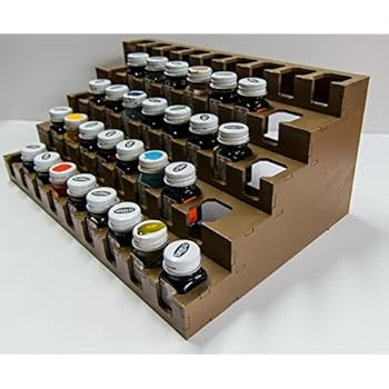 GameCraft Miniatures Paint Rack - Testors Square Enamels