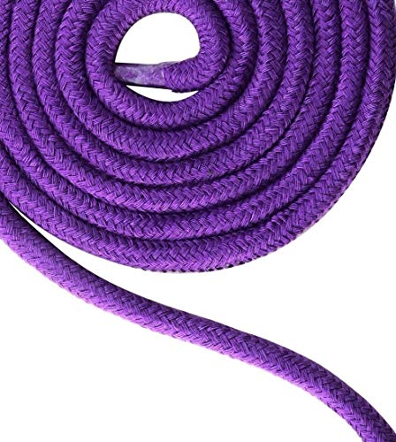 32 Feet 10M Soft Twisted Cotton Rope (1PK Purple) - Thumbnail 2