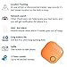 BCKAKQA Key Finder,Bluetooth Key Finder Cell Phone Finder Wallet Tracker Device Luggage Locator Anything Finder Replaceable Battery Smart Anti Lost Alarm Compatible iOS Android APP