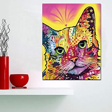 Puzzle 1000 Pieces Abstrait Aquarelle Abstraite Chat Pop Art Animal Photo Puzzle 1000 Pieces Adultes Jouet De Decompression Intellectuel Educatif Puzzles Jeu De Famille Amusant Po50x75cm x30inch Amazon Fr Cuisine Maison