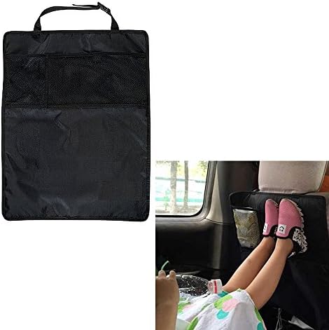MEGOOD 2Pcs Car Seat Anti Kicking Pad,Three Layer Children Car Seat Protective Cover with Storage Organizer Pocket fit for Ford Chevrolet Buick Audi BMW