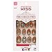 (2 PACK) Kiss The Collection 24 Nail Kit (SSC04X), Free Glue, False Nails, Fashion Fake Nails