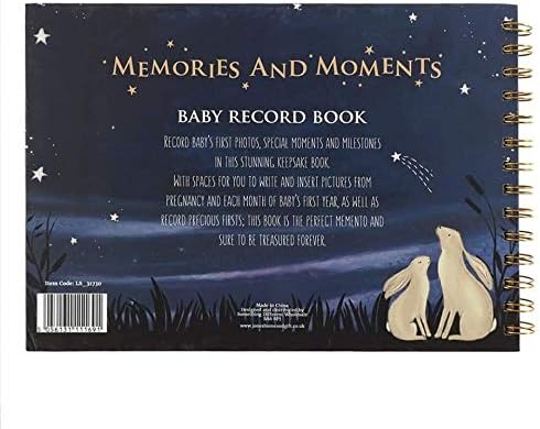Unique Multicolor Baby Memory Book Milestones, 19x28 Centimetres, Beautifully Crafted Keepsake Album - Image 5