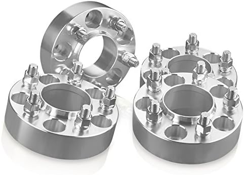 4 Hubcentric Wheel Spacers Adapters 5 Lug Fit 5x4.25 Ford: Taurus Thunderbird Windstar / Jaguar: S-Type X-Type / Lincoln: Continental - 2 Inch (50 mm)