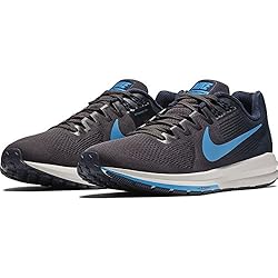 Nike Men's Fitness Shoes, Grey Obsidian Blue Hero