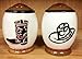 3pc Western Salt Pepper Shakers with Napkin Holder