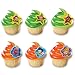 DecoPac Bubble Guppies Molly, Gil and Gang Cupcake Rings (12 Count)