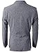 H2H Mens Good for Spring & Summer Breathable Linen Business Blazer Navy US M/Asia XL (KMOBL0107)