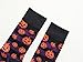 SherryDC Men's Halloween Pumpkins Bats Novelty Fun Crew Length Casual Dress Socks 2-Pack,One Size