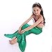 Owone Box Girls 3 Pcs Mermaid Tail Bathing Bikini Swimsuit Sets Swimwear