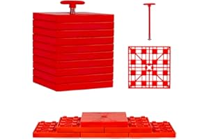 Andersen Hitches | 3636 | Rated up to 120K | Andersen STAX - Stacking Levelers | Camper Leveler Stacking Blocks | Leveling System for Camper or RV