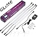 Grow Lights GLIME 24W 60LED Plant Light Strip 4in1 Flexible Soft Plant Grow Light Lamp with Adapter for Garden Greenhouse Pot Culture Hydroponics Indoor Plants 4 Lights Strips Kit Easy to Install