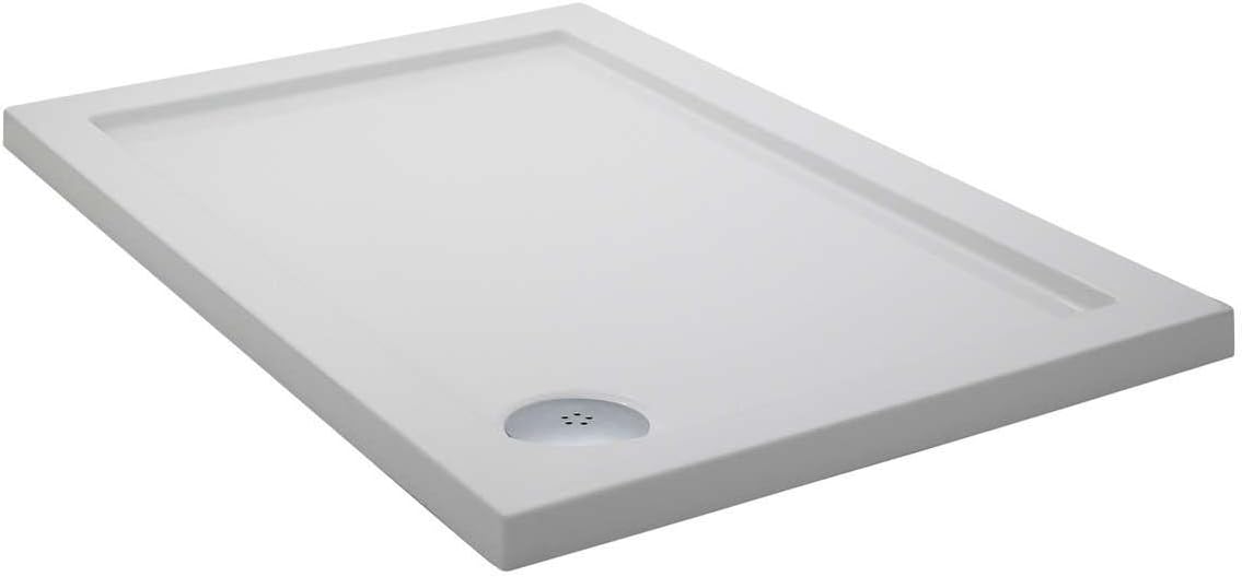 Pearlstone Rectangular Shower Tray Size 120 cm W x 80 cm D Amazon.co
