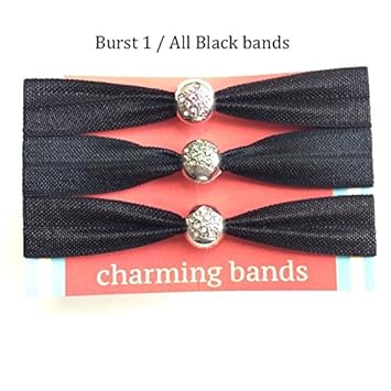 Amazon Com Premium Quality 3 Pcs Elastic Ribbon Hair Tie Set W