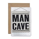 Hallmark Signature Collection Masculine Birthday Card: Man Cave