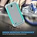 Galaxy S4 Mini Case, ULAK Hybrid Case with Dual Shock Resistant Soft silicone Case Design and Hard PC Construction for Samsung Galaxy S4 Mini (4.3