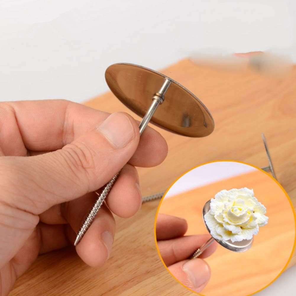 Napravi Rs Accessoires De Decoration Ustensiles A Patisserie Domire 5 Pieces Gateau Fleur Clous Gateau Fleur Lifters Decoration De Gateau Fournitures De Gateau Kit 430 En Acier Inoxydable De Petit Gateau Decor Outils