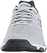 ASICS Women's Womens Gel-Netburner Ballistic Athletic Shoe, Glacier Grey/Silver/Dark Grey, 7.5 Medium US