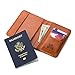 Leather Passport Holder – Sleek, Slim & Stylish – Easy Multi-pocket Organisation & Secured Valuables