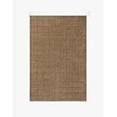 Hand Tufted Wool Area Rug – GRID Collection – Modern Checkered Minimalist Designer Rug for Living Room, Bedroom & Home Décor 