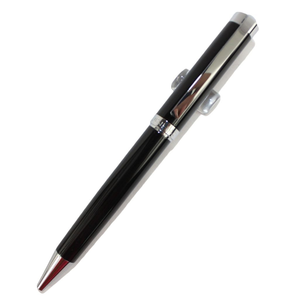 Gullor 155 ballpoint pen black and silver