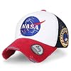 ililily NASA – Cappellino da Baseball con Logo Meatball, Apollo 1, con Logo Ricamato, Colore: Rosso/Bianco, Taglia XL, Nero, XL
