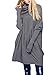 Ashlen Women's Fitted Long Sleeve Cowl Neck Oversize Knit Sweater Grey OS