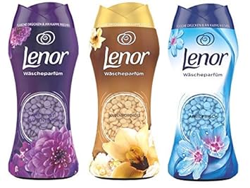 Lenor Wäscheparfüm SET (Amethyst Blütentraum, Goldene Orchidee, Aprilfrisch) (3 x 210g)