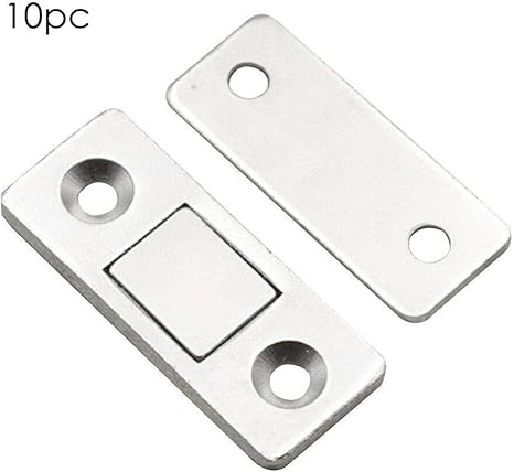 Lorchwise 10pcs Ultra Thin Magnetic Catch Door Drawer Magnet