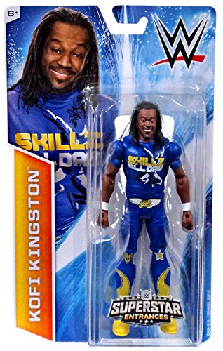 WWE, Basic Series, Superstar Entrances 2015 Series, Kofi Kingston Exclusive Action Figure.
