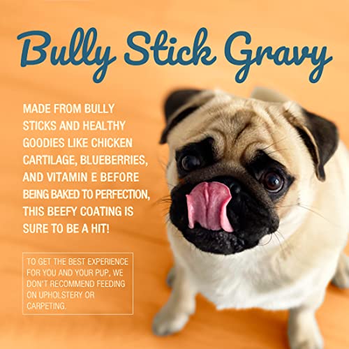 Pawstruck Bully Slices Rawhide Chews, 1 lb. Long Lasting Treats, Low