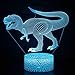 YOUNSH Dinosaur lamp, Dinosaur Night Light Bedside Lamp 16 Color Changing with Touch & Remote Control for Kids Lamps as Birthday Gifts for Boys