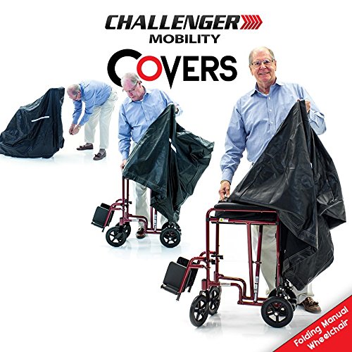 COVER for Folding Manual Wheelchair Vinyl Heavy Duty Weather Protection