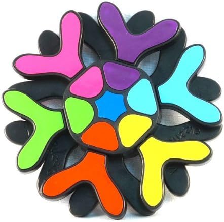 Snow Mystery Very Puzzle Black Puzzle Cube Stand Twisty Toy NEW