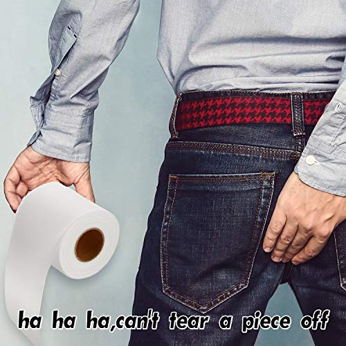 Skylety 2 Rolls No Tear Toilet Paper Fake Prank Toilet Paper Impossible