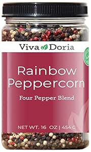 Gourmet Cooking Spices Viva Doria Whole Green Peppercorns - 4 Oz Steam Sterilized Pepper For Grinder Refill Green Peppers - View #9