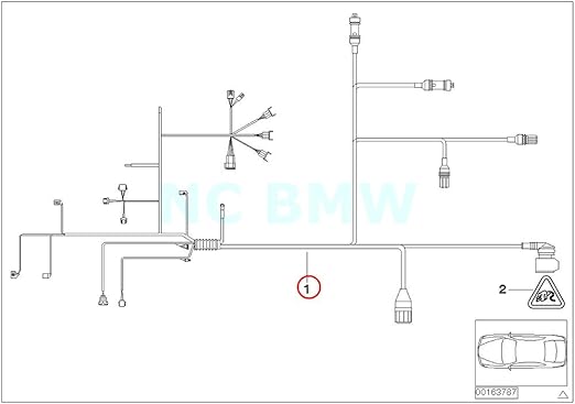 Amazon.com: BMW Genuine Engine Trans. Module Wiring Harness: Automotive