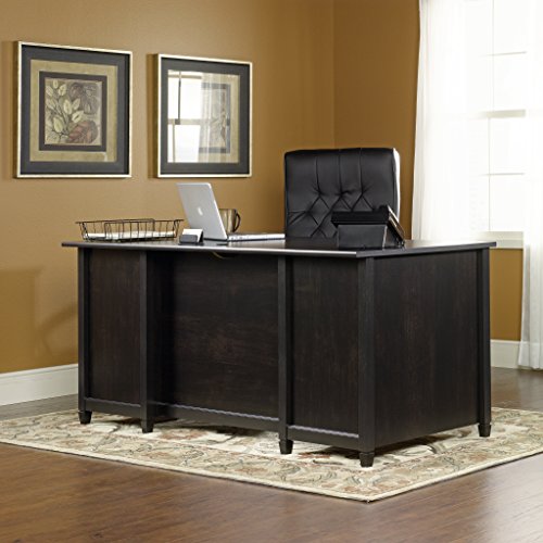 Sauder Edge Water Executive Desk, Estate Black finish Pricepulse