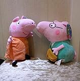 2pcs/lot Peppa Pig Plush Toy Mommy & Daddy 12