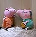 2pcs/lot Peppa Pig Plush Toy Mommy & Daddy 12