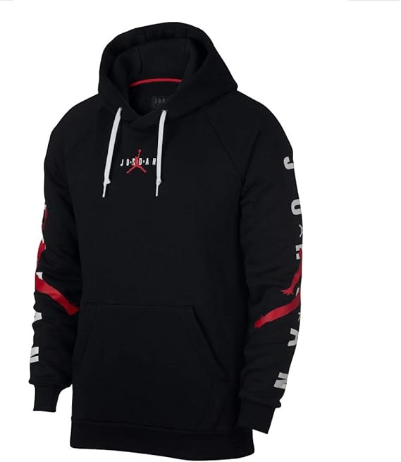 jordan jumpman air hbr pullover hoodie red