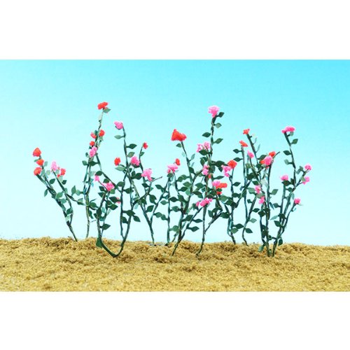 JTT Scenery Products Flowering Plants Rose Vines O Scale Hobby Train Sceneries