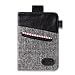 Ebax Minimalist Wallet for Men, Denier Ballistic Nylon, Capacity - Cash, 9 Cards, 1 Key, 1 Sim Slot Credit Card Holder, Grey