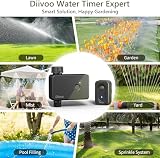 Diivoo Smart WiFi Water Timer - 6 Plans, Alexa & Google Compatible view 10